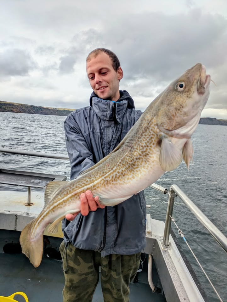 A recent catch from a happy passenger